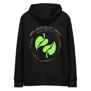 bookie-sustnbl-weil-jedes-blatt-zaehlt-unisex-kapuzenpullover