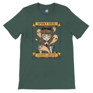 spooky-ideas-floating-around-premium-unisex-t-shirt
